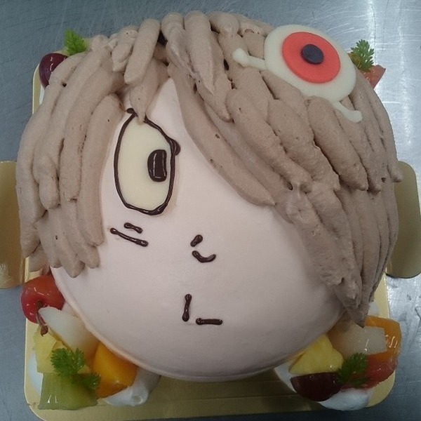 人気主人公のキャラクターケーキ