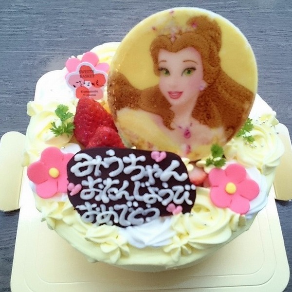 プリンセスお誕生日ケーキ