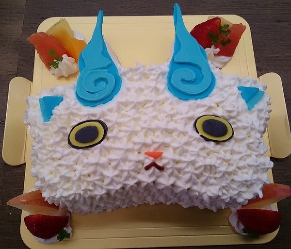 狛犬のキャクターケーキのサムネイル