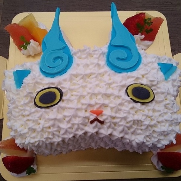 狛犬のキャクターケーキ