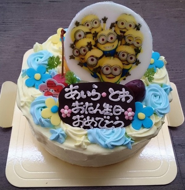 人気キャラ沢山 お誕生日ケーキ 熊本 玉名 ロールケーキ 大俵 が名物のケーキショップ はなもも
