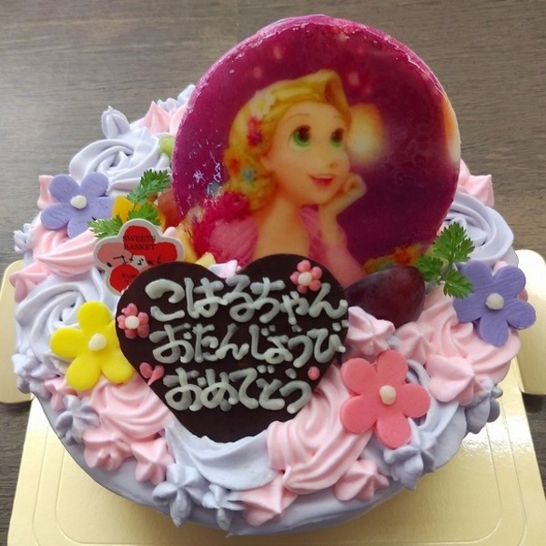 プリンセスのお誕生日ケーキ