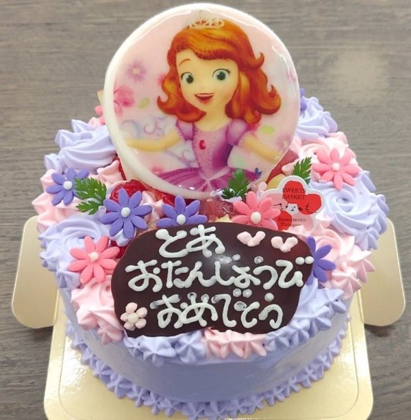プリンセスお誕生日ケーキのサムネイル