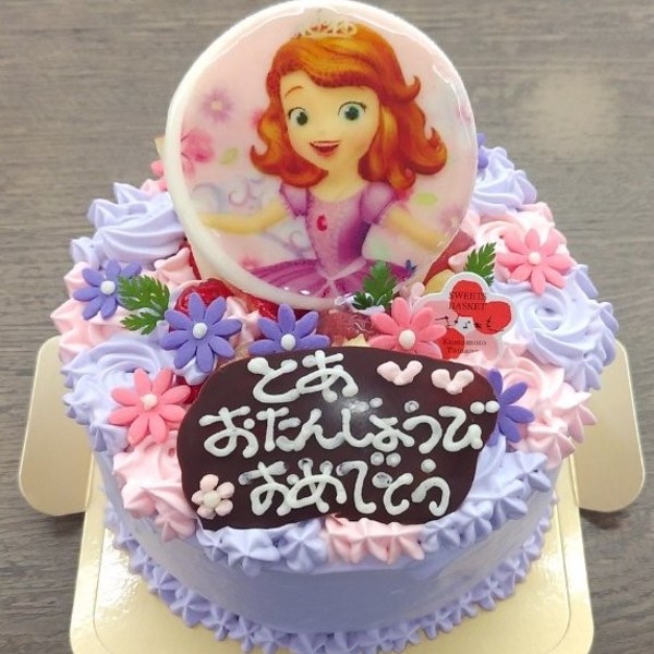 プリンセスお誕生日ケーキ